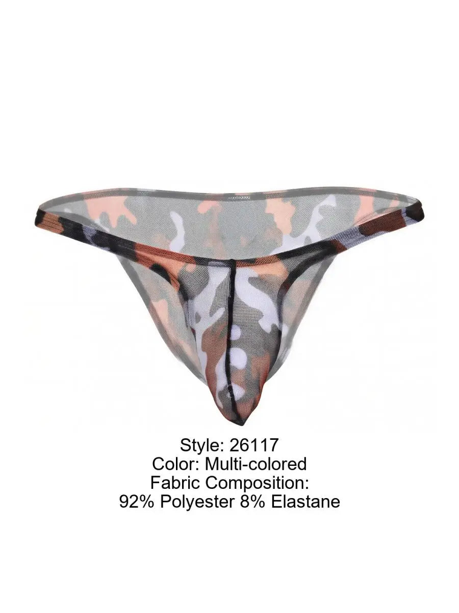 Pikante Herrenunterwäsche 26117 Sleek Cam Bikini Mehrfarbig