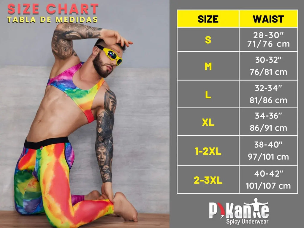 Pikante Men's Underwear PIK 26113 Piton Bikini Color Multi-colored