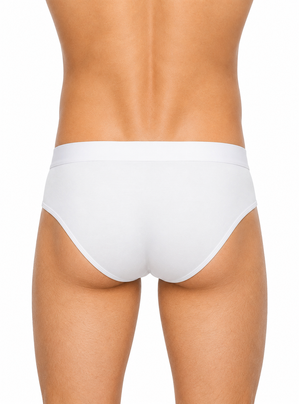 Players Big & Tall Men's Cotton Brief White (2-pack), Combed Cotton Underwear