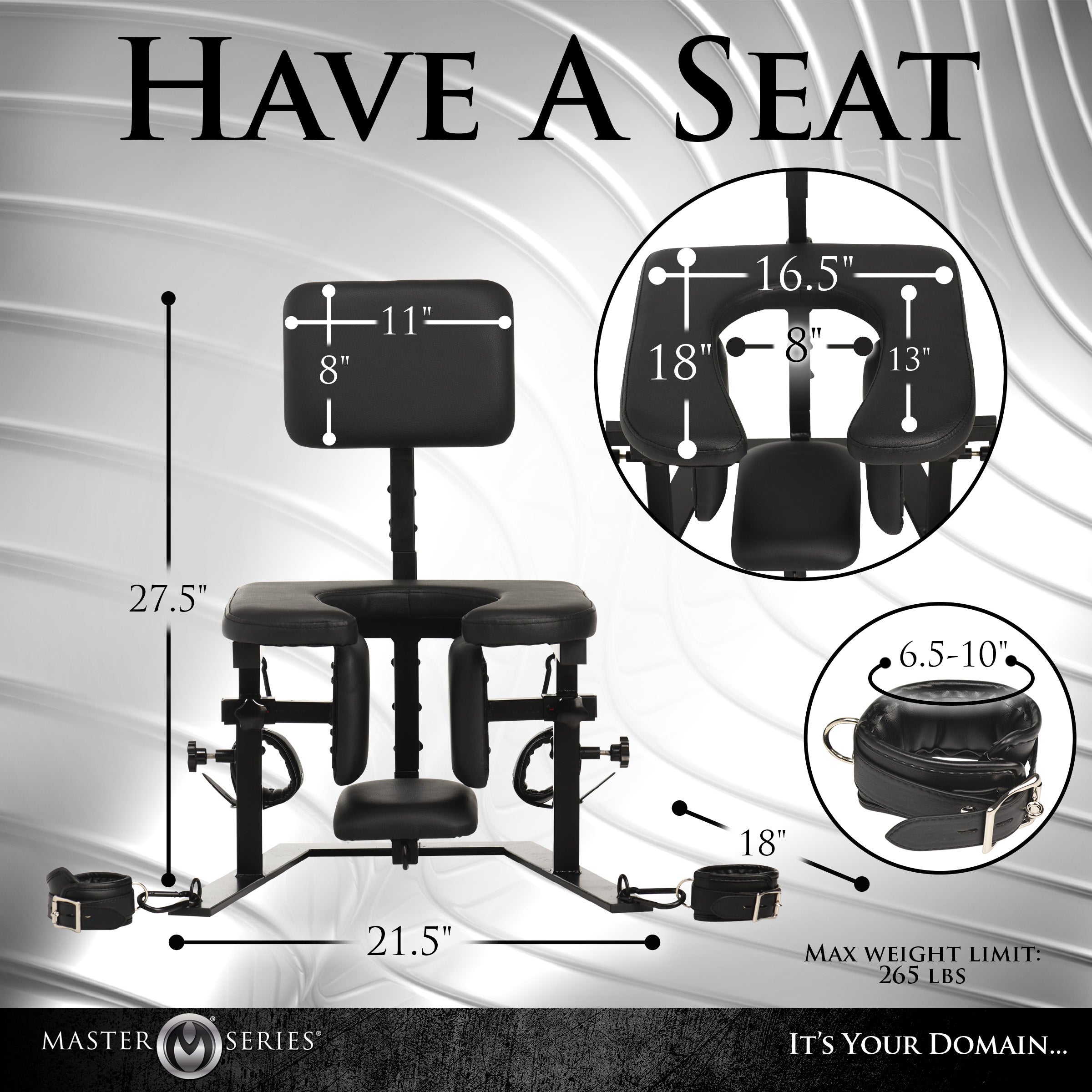 Silla para sexo oral Pleasure Throne