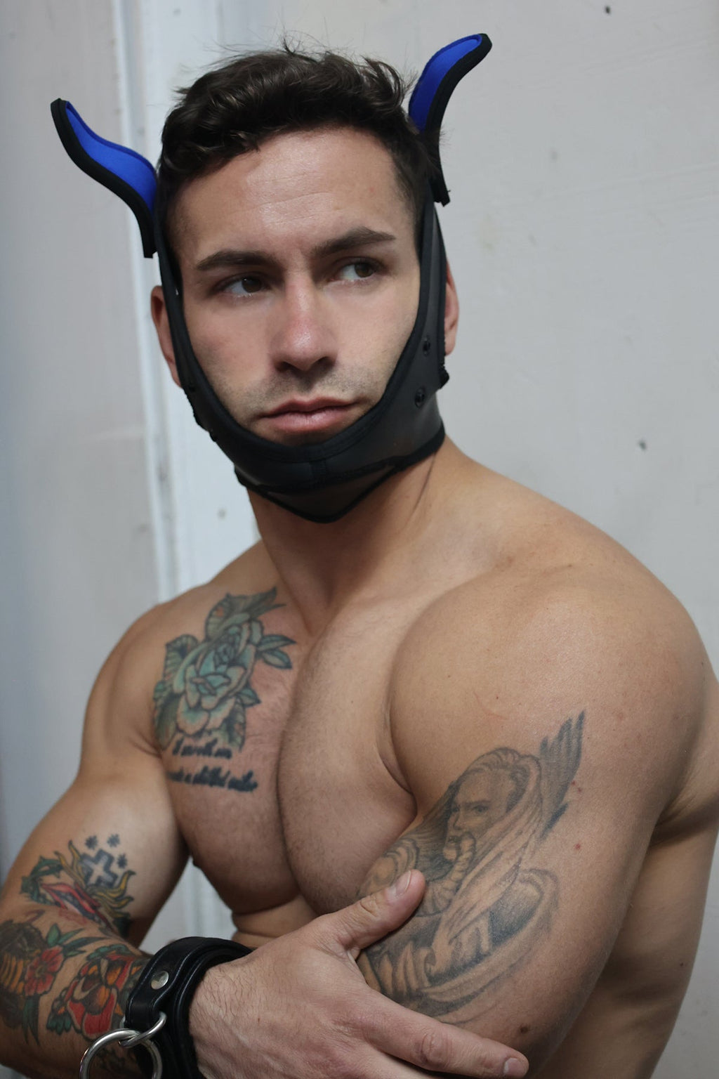 Poundtown Pup Mask 2.0 - Blue - DealByEthan.gay loves Breedwell