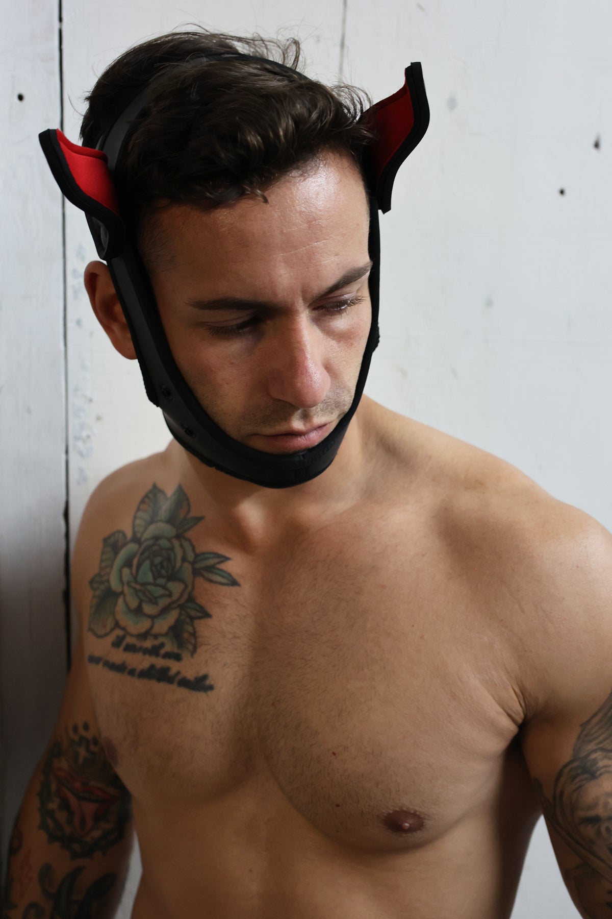 Poundtown Pup Mask 2.0 - Red - DealByEthan.gay loves Breedwell