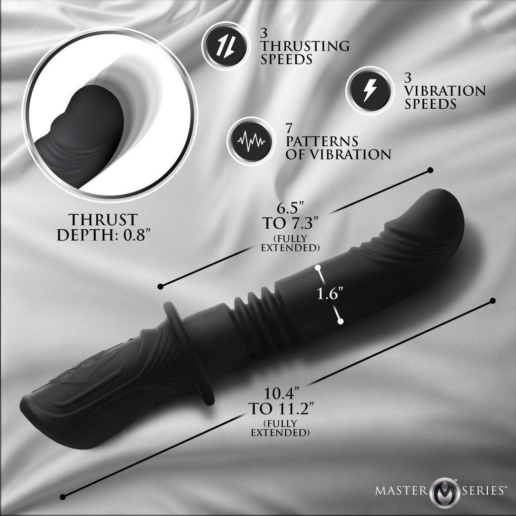 Vibrador de silicona Power Thrust Thrust
