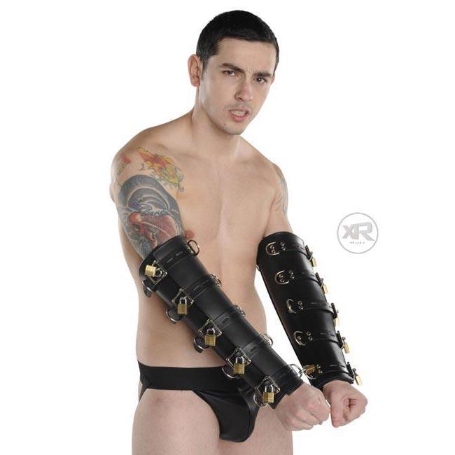 Premium Leather Locking Arm Splints - DealByEthan.gay loves Strict