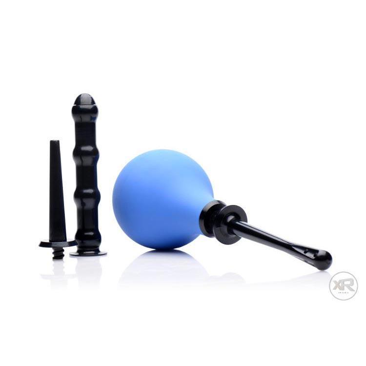 Juego de ducha anal con válvula unidireccional premium