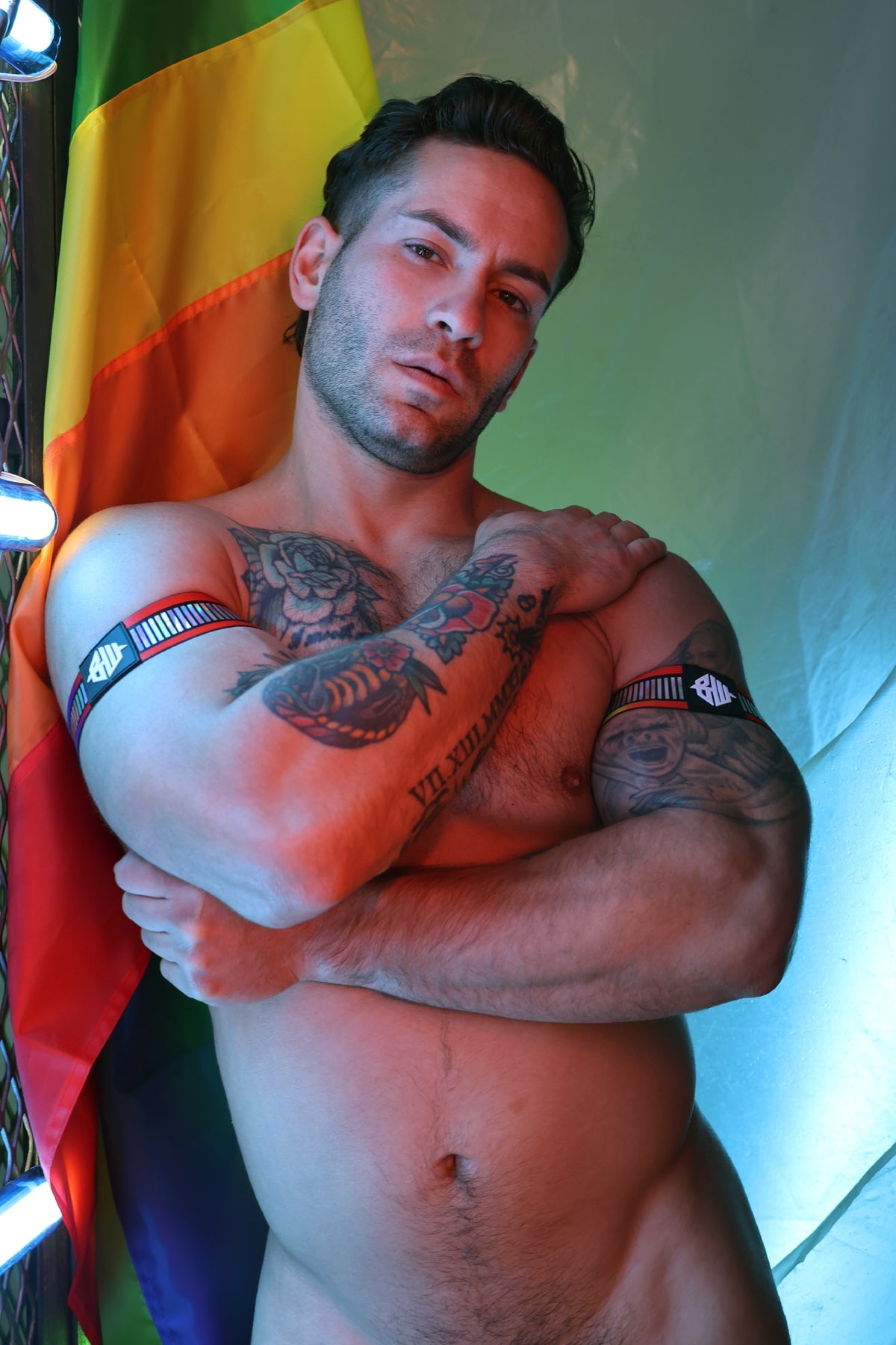 Pride Reflector Armbands - DealByEthan.gay loves Breedwell