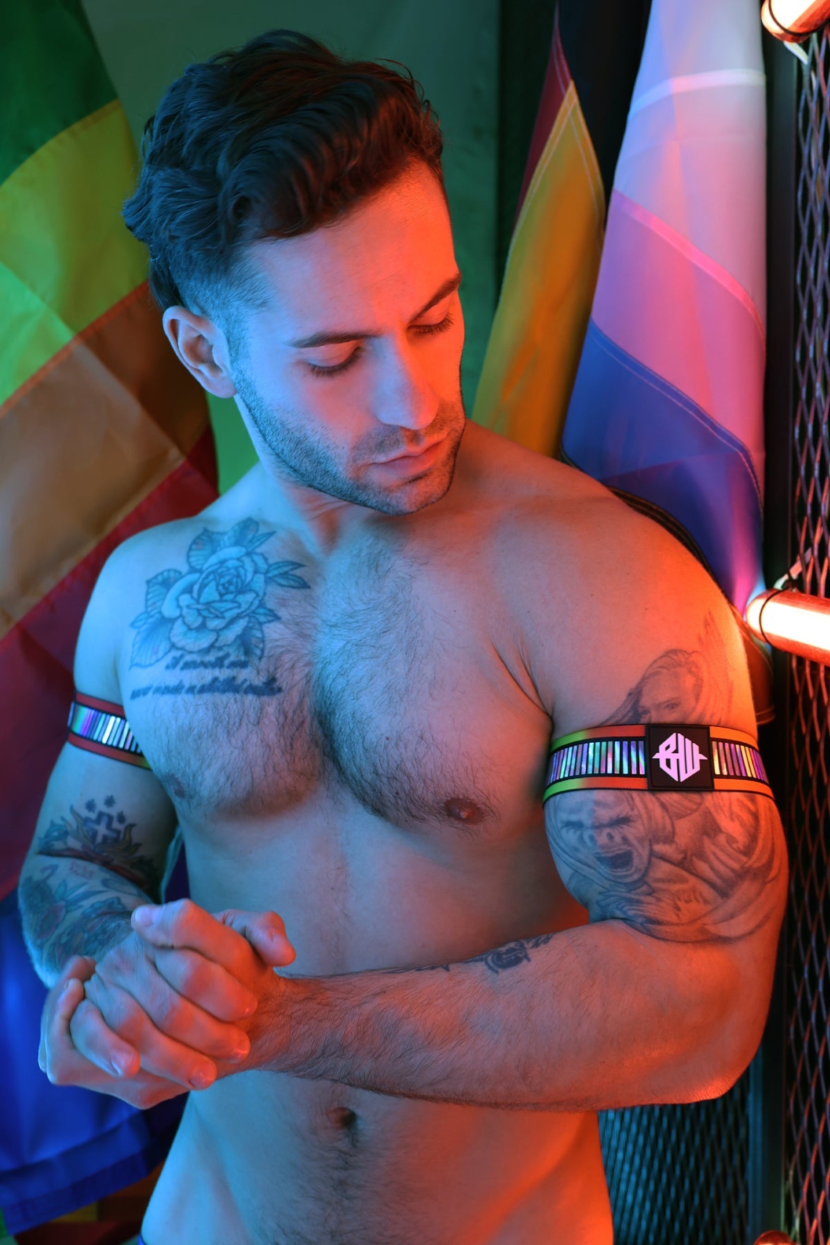 Pride Reflector Armbands - DealByEthan.gay loves Breedwell