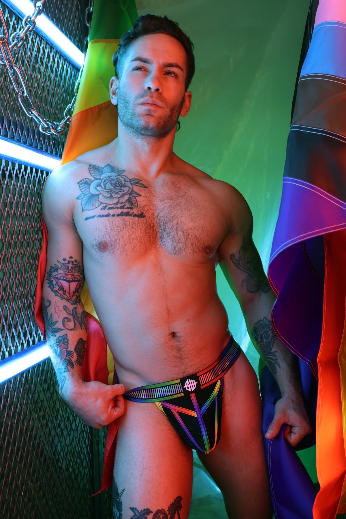 Pride Reflector Thong - DealByEthan.gay loves Breedwell