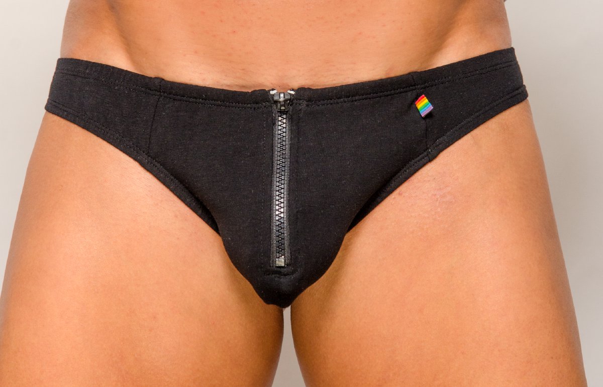 Pride Zip It Thong - DealByEthan.gay loves Pride USA