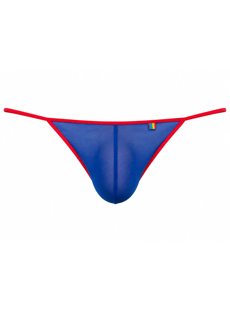 Pride USA Men's Mesh Gossamer G-String