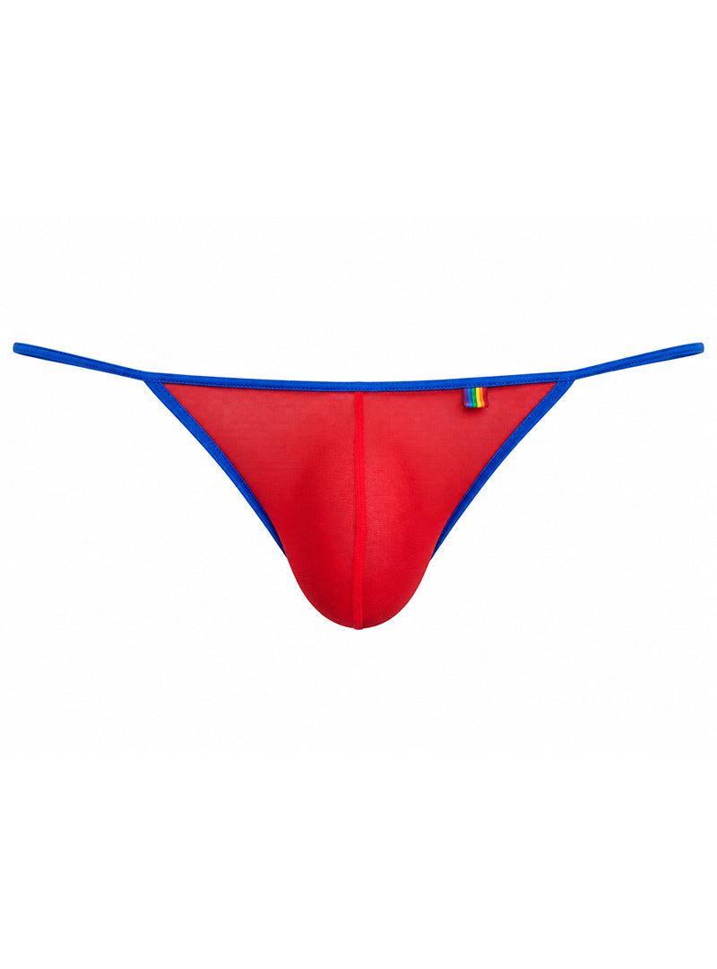 Pride USA Men's Mesh Gossamer G-String