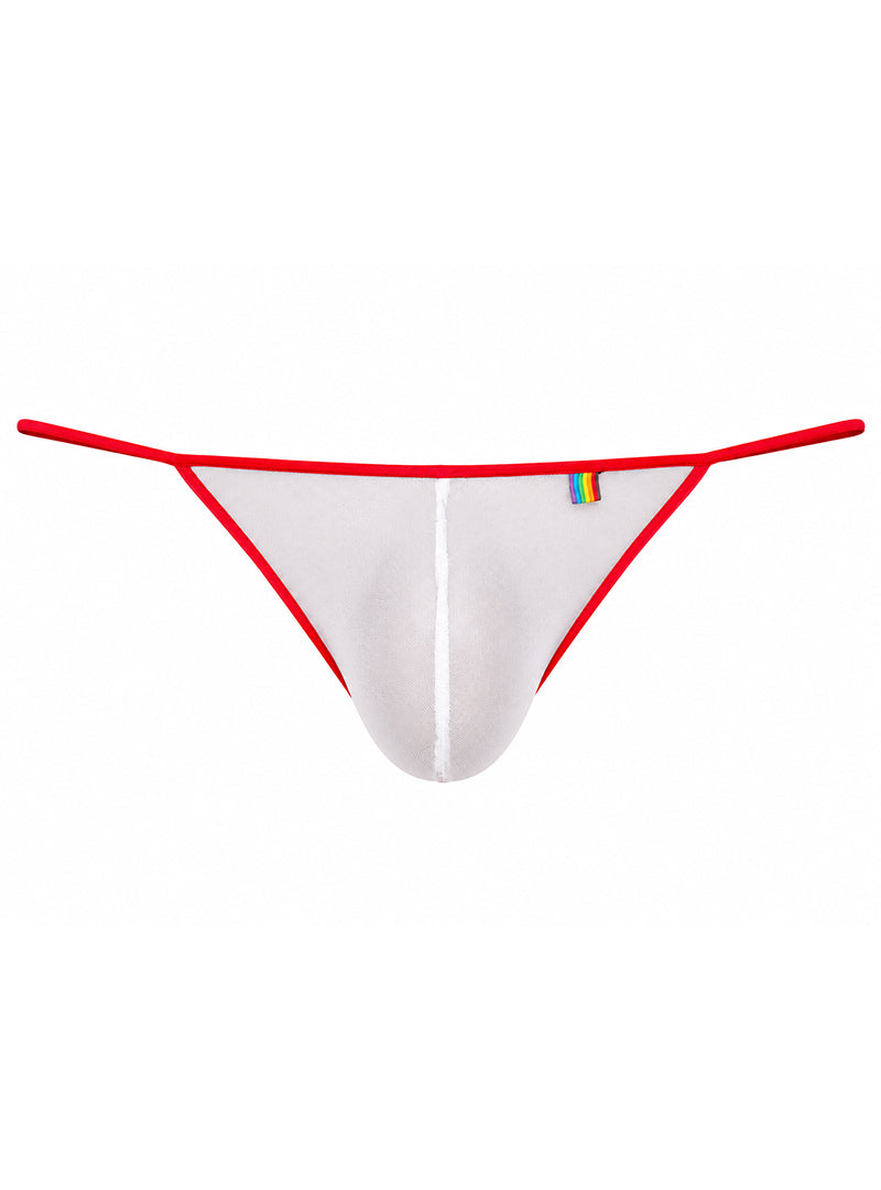 Pride USA Men's Mesh Gossamer G-String
