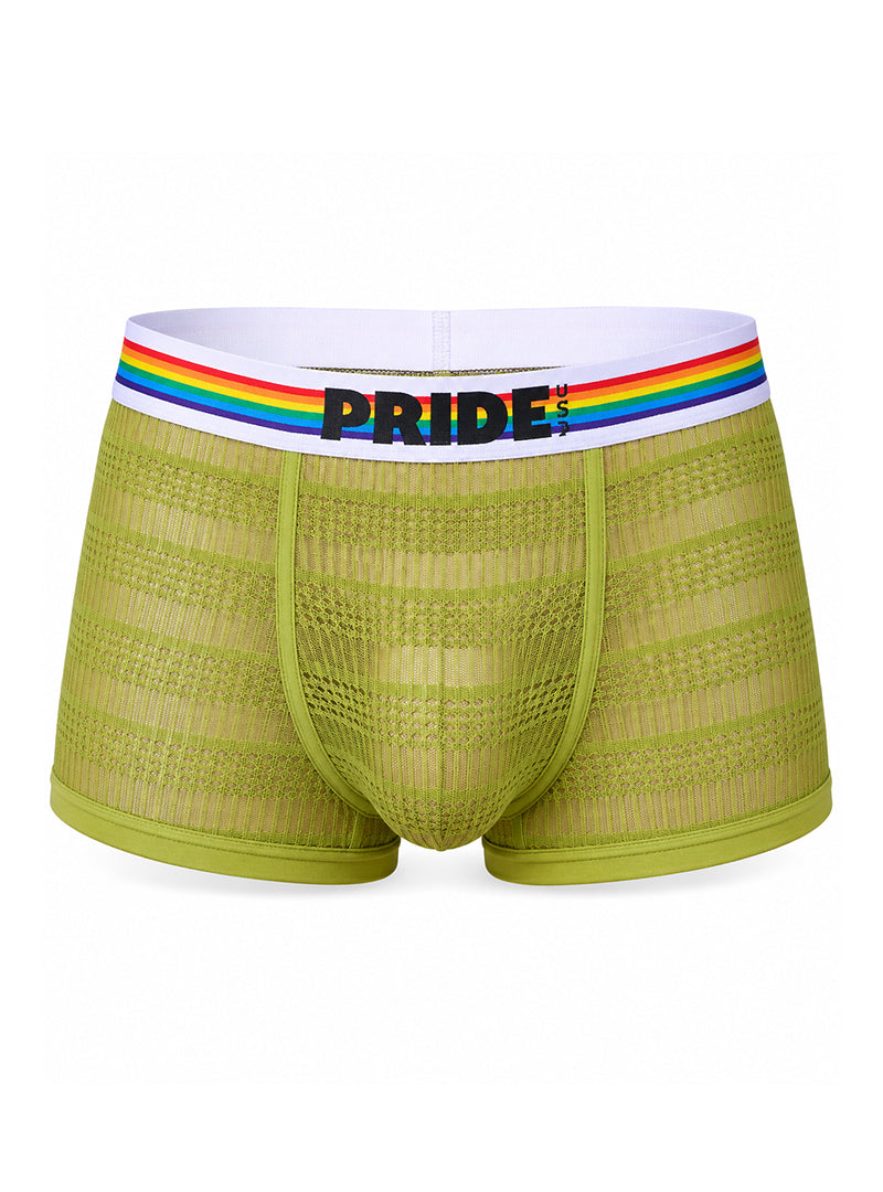Pride USA Men's Sheer Mesh Archery Trunk