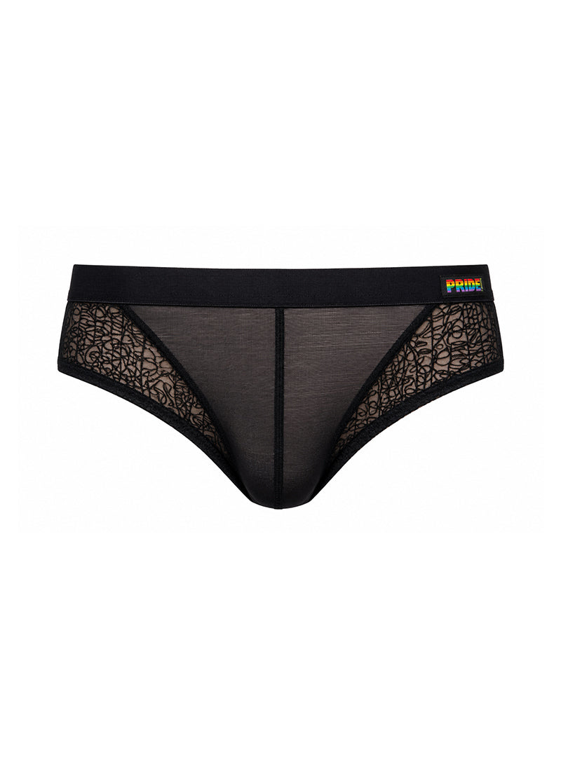 Pride USA Men's Venice Lace Brief Underwear