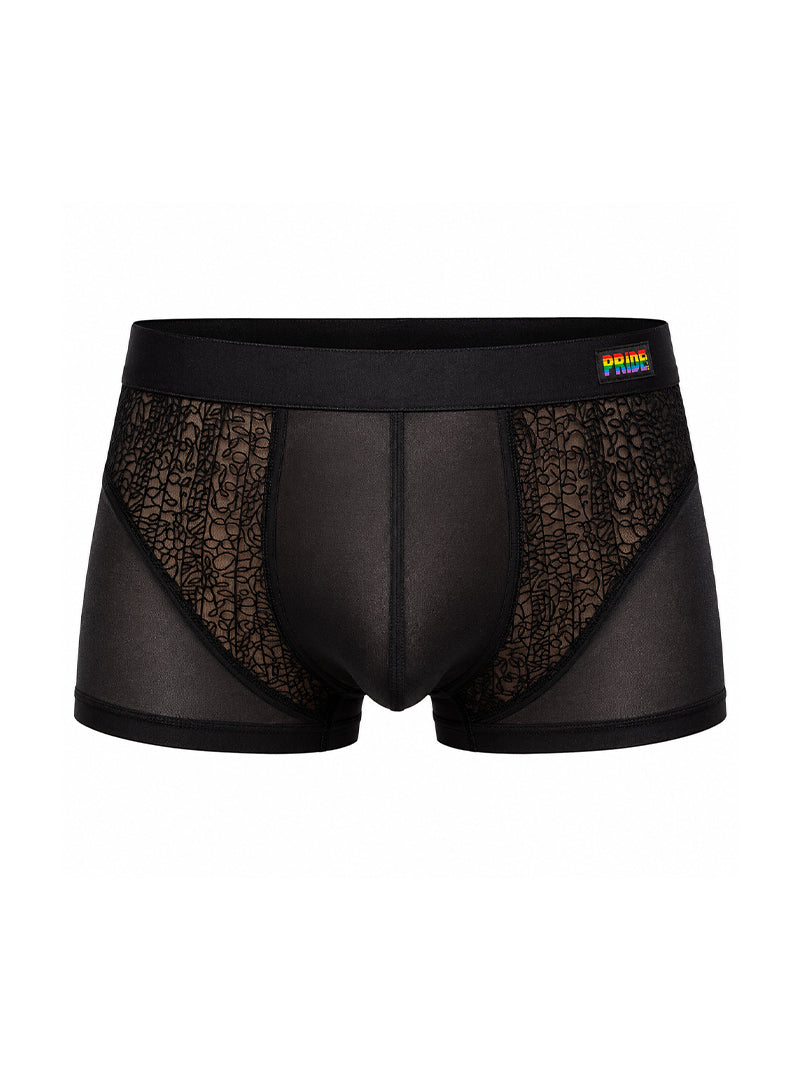 Pride USA Men's Venice Lace Trunk Underwear