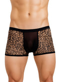 Pride USA Men's Leopard Sheer Catty Trunk Everyday Underwear
