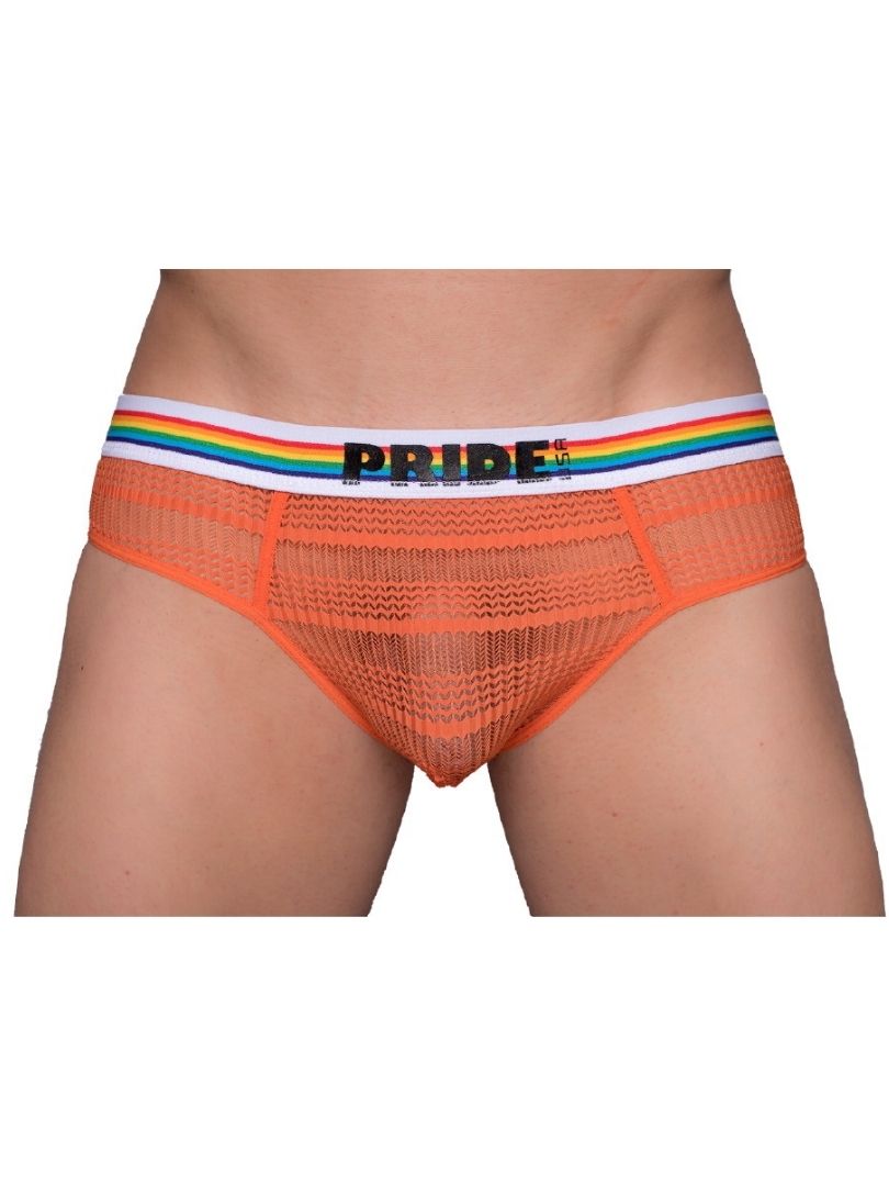 Pride USA Men's Sheer Mesh Archery Jockstrap Open Back Underwear