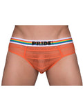 Pride USA Men's Sheer Mesh Archery Jockstrap Open Back Underwear
