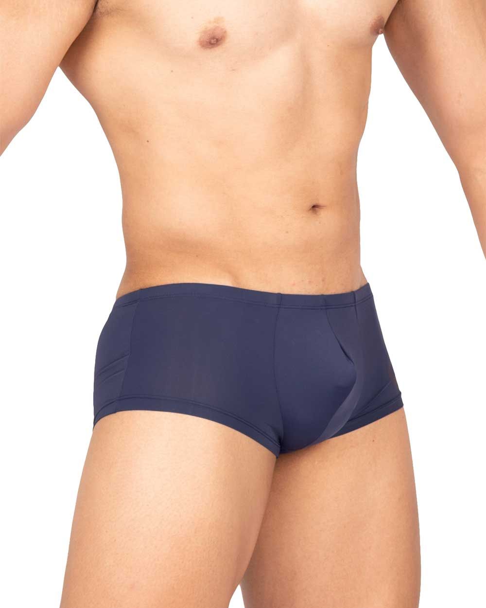 Private Structure BRUT4390 Bare Hipster Color Silk Navy - DealByEthan.gay loves Private Structure