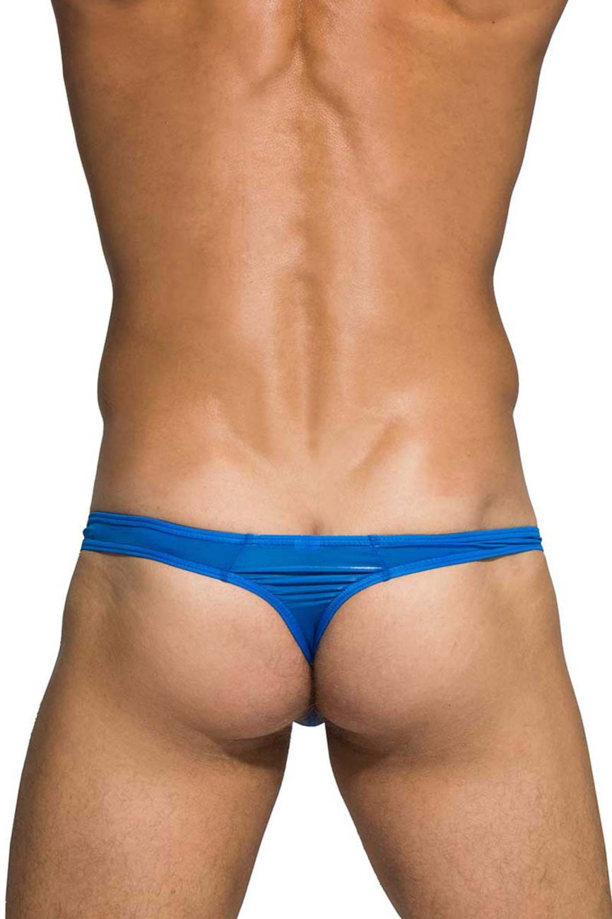 Private Structure DGEMU3545BT Desire Glaze Tanga Farbe Blau