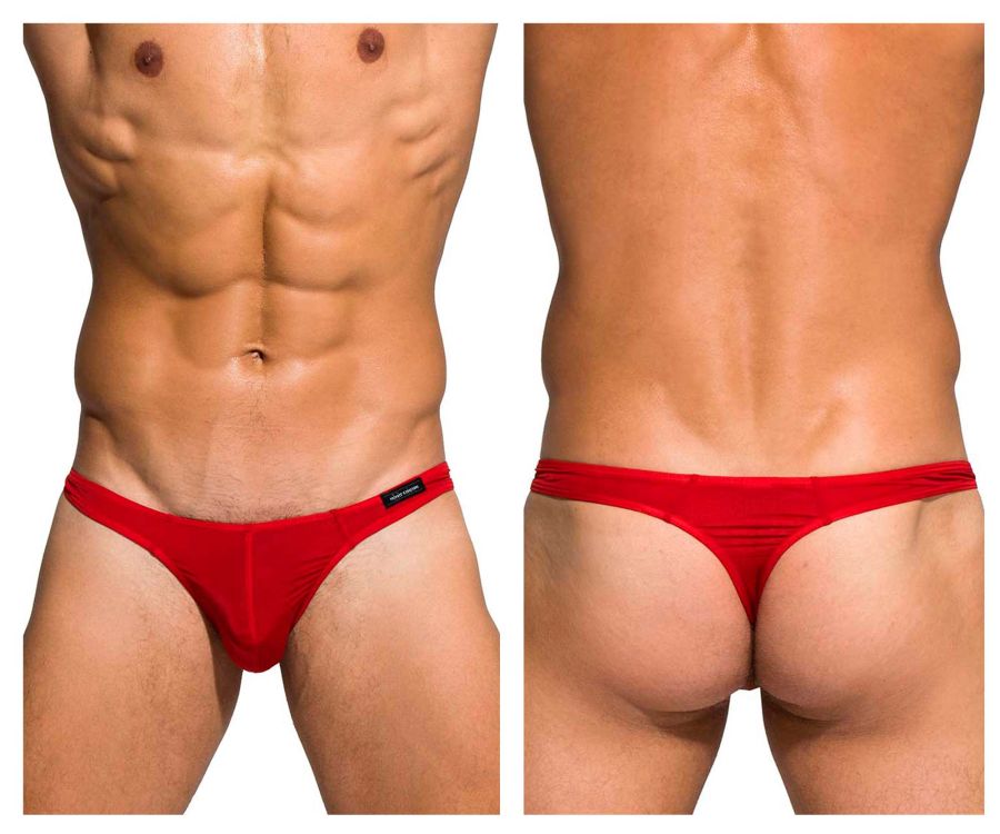 Private Structure DGEMU3545BT Desire Glaze Tanga Farbe Rot