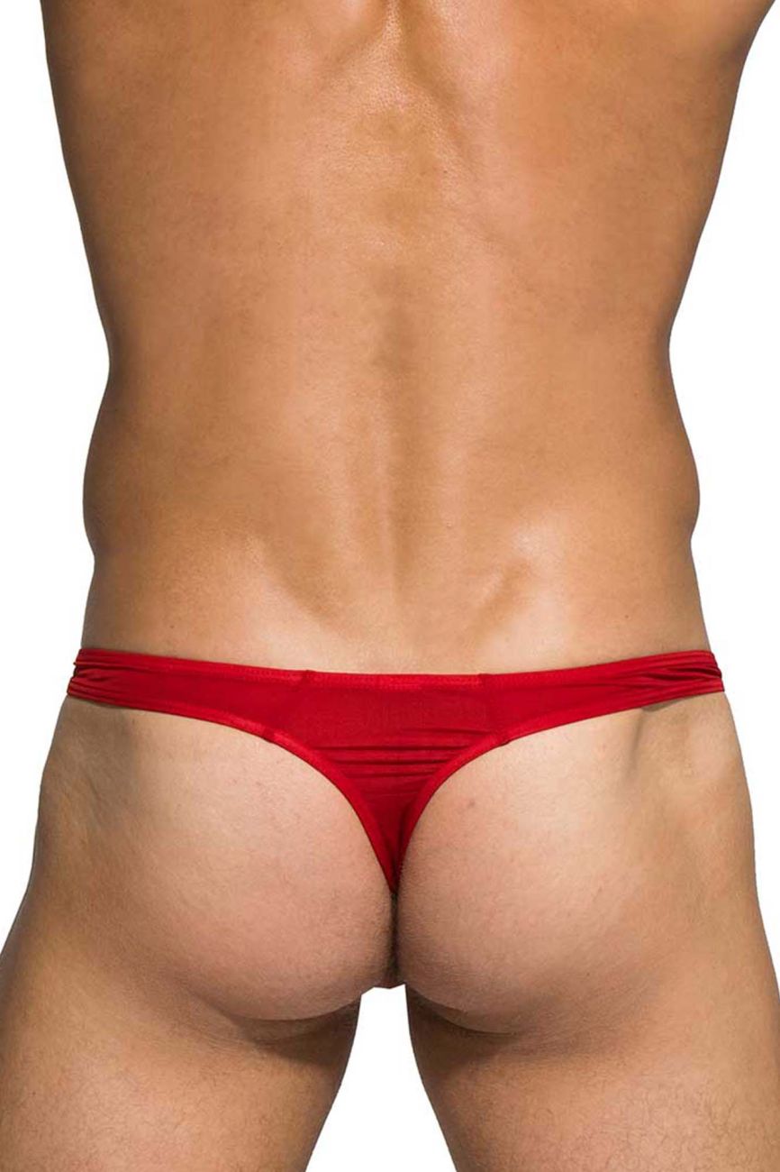 Private Structure DGEMU3545BT Desire Glaze Tanga Farbe Rot