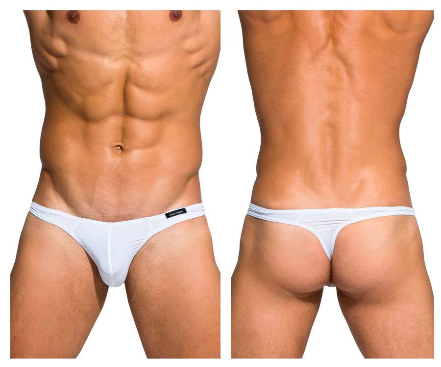 Private Structure DGEMU3545BT Desire Glaze Tanga Farbe Weiß