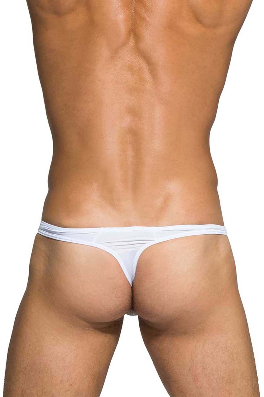 Private Structure DGEMU3545BT Desire Glaze Tanga Farbe Weiß