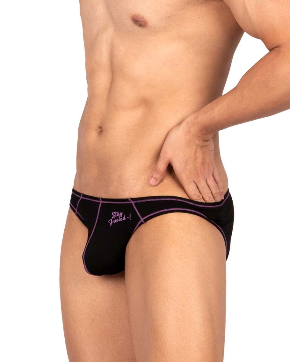 Private Structure EPUS4563 Prime Eutopia Bikini Brief Color Charcoal - DealByEthan.gay loves Private Structure
