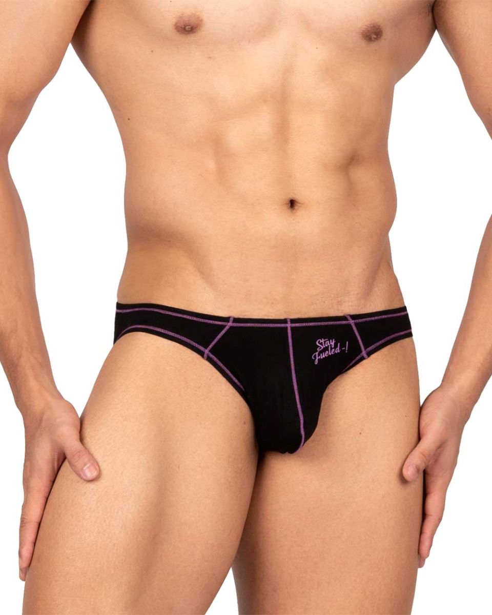 Private Structure EPUS4563 Prime Eutopia Bikini Brief Color Charcoal - DealByEthan.gay loves Private Structure