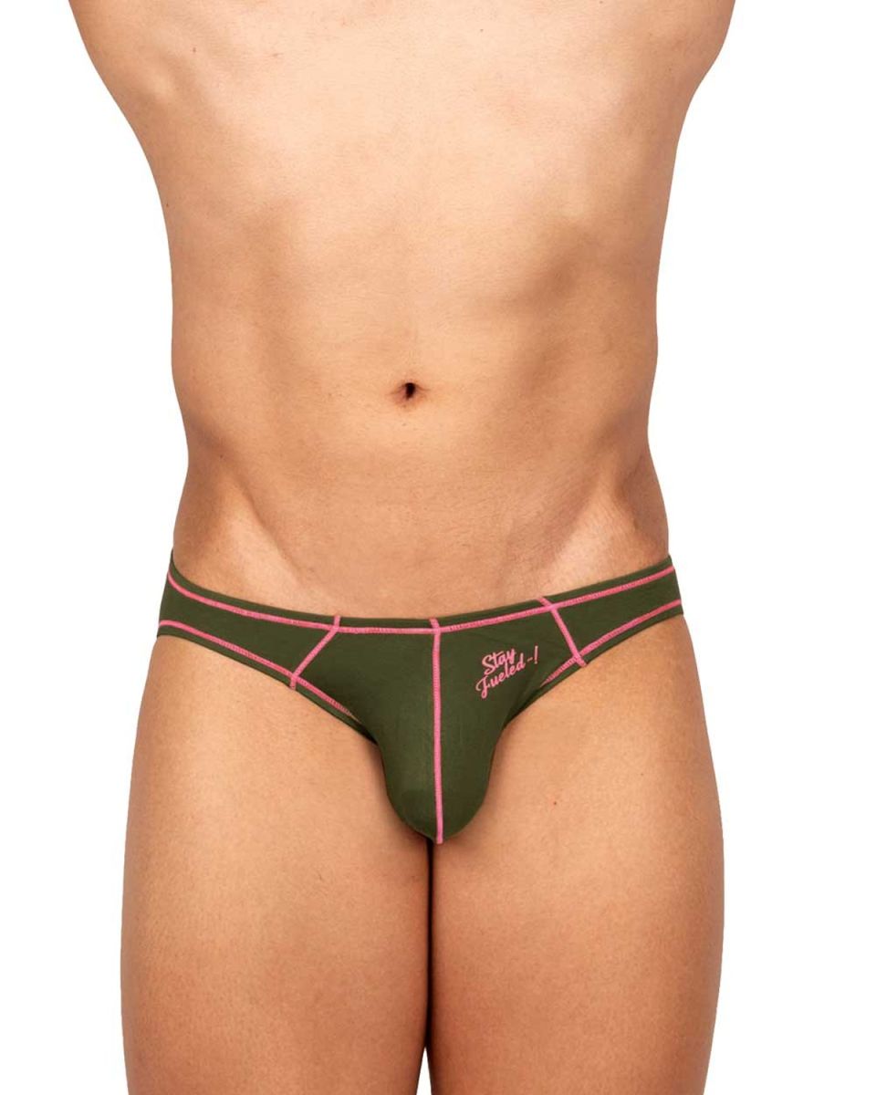 Private Structure EPUS4563 Prime Eutopia Bikini Brief Color Olive - DealByEthan.gay loves Private Structure