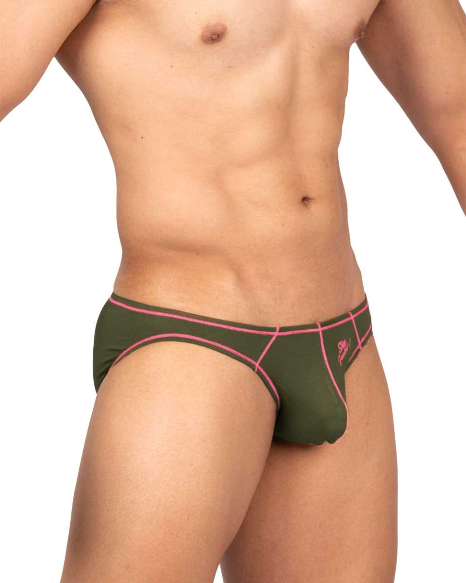 Private Structure EPUS4563 Prime Eutopia Bikini Brief Color Olive - DealByEthan.gay loves Private Structure