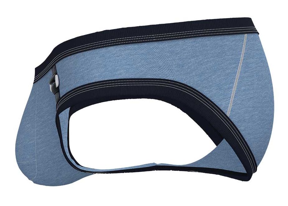 Brief mini de tiro bajo para niño de Barn Structure LCUT4358, color denim