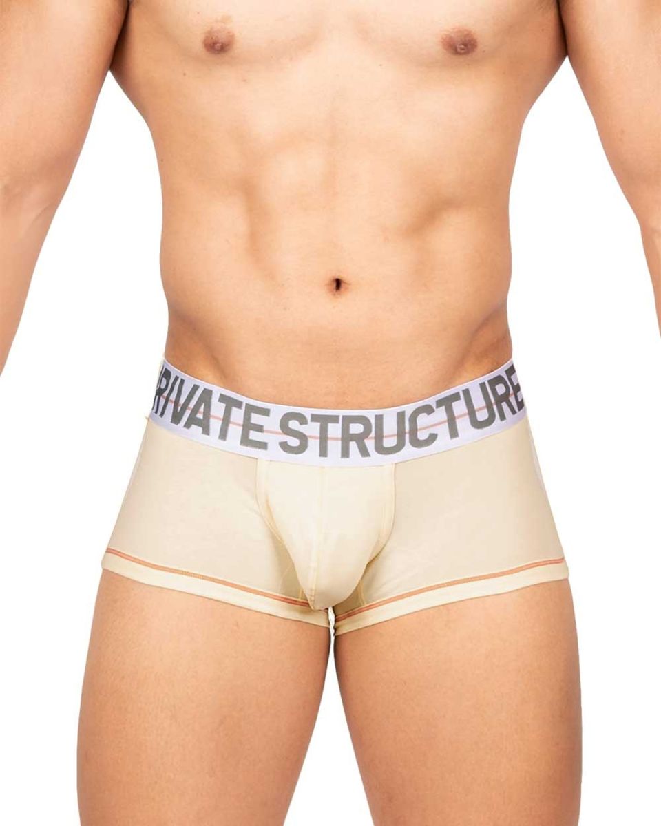Private Structure MOUX4103 Mo Lite Mid Waist Trunk Color Cream - DealByEthan.gay loves Private Structure