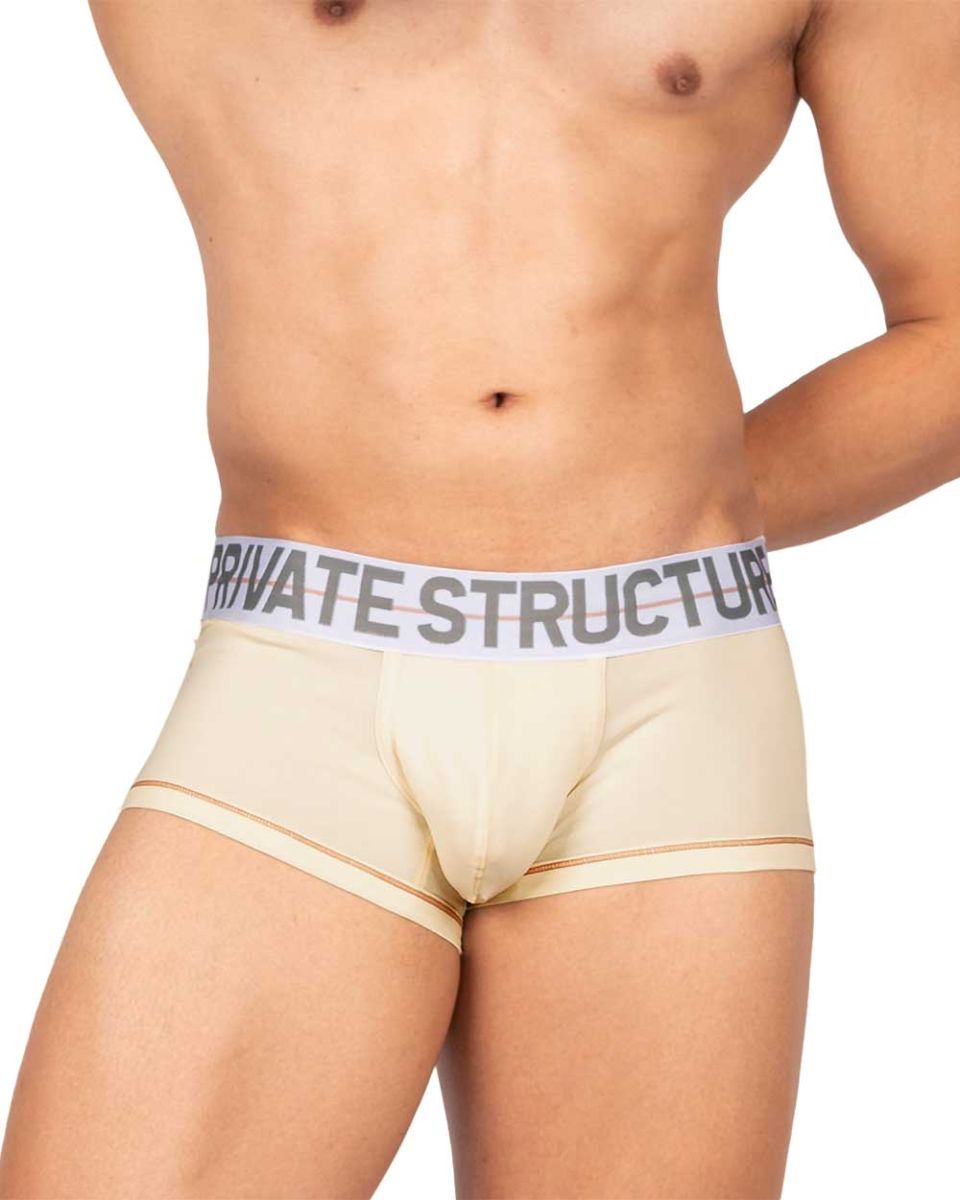 Private Structure MOUX4103 Mo Lite Mid Waist Trunk Color Cream - DealByEthan.gay loves Private Structure