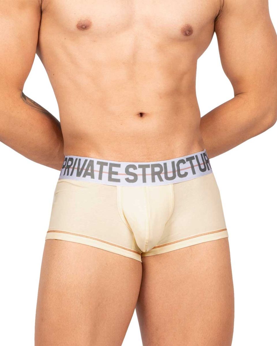 Private Structure MOUX4103 Mo Lite Mid Waist Trunk Color Cream - DealByEthan.gay loves Private Structure