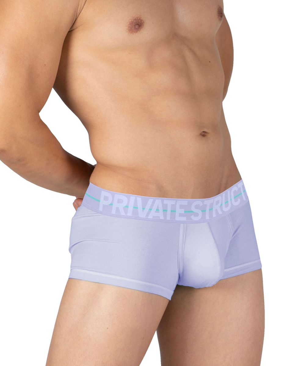 Private Structure MOUX4103 Mo Lite Mid Waist Trunk Color Lilac - DealByEthan.gay loves Private Structure