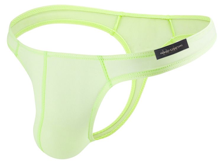Private Structure DGEMU3545BT Desire Glaze Tanga Farbe Lime