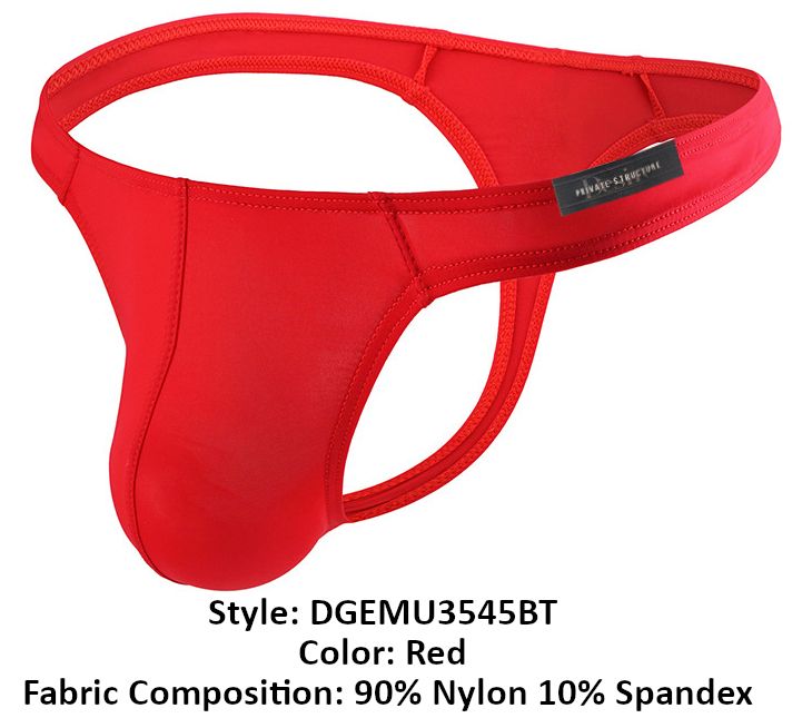 Private Structure DGEMU3545BT Desire Glaze Tanga Farbe Rot