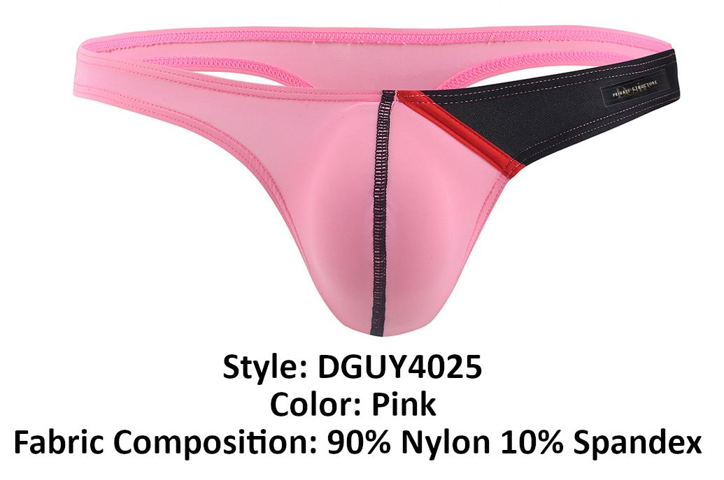 Private Structure DGUY4025 Desire Glaze G-String Farbe Pink