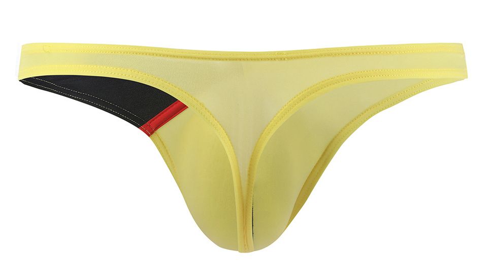 Private Structure DGUY4025 Desire Glaze G-String Farbe Gelb