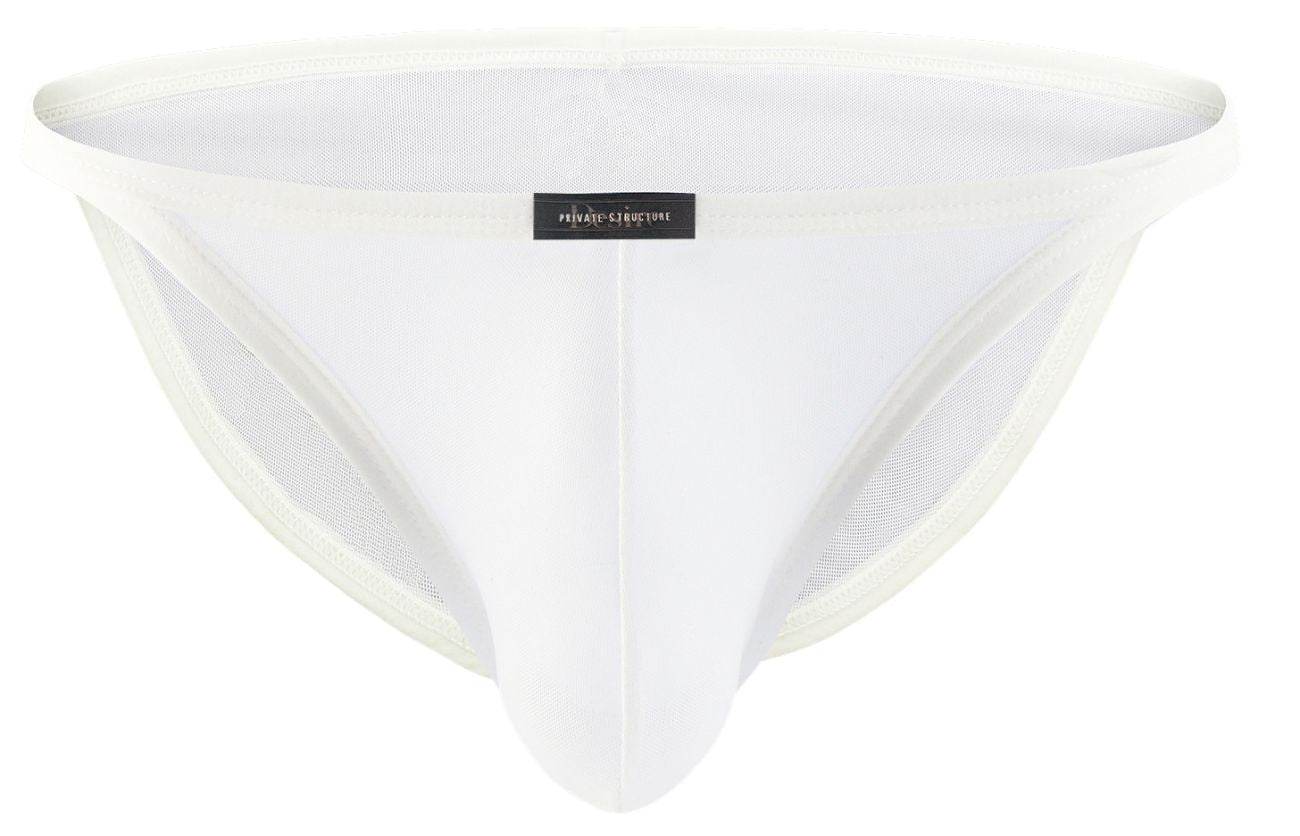 Private Structure DIAMU3454BT Desire Intima Low Rise Bikini Farbe Weiß