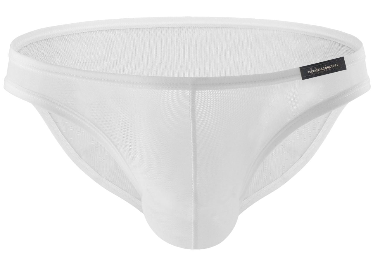 Private Structure DIAMU3455BT Desire Intima Low Rise Bikini Farbe Weiß