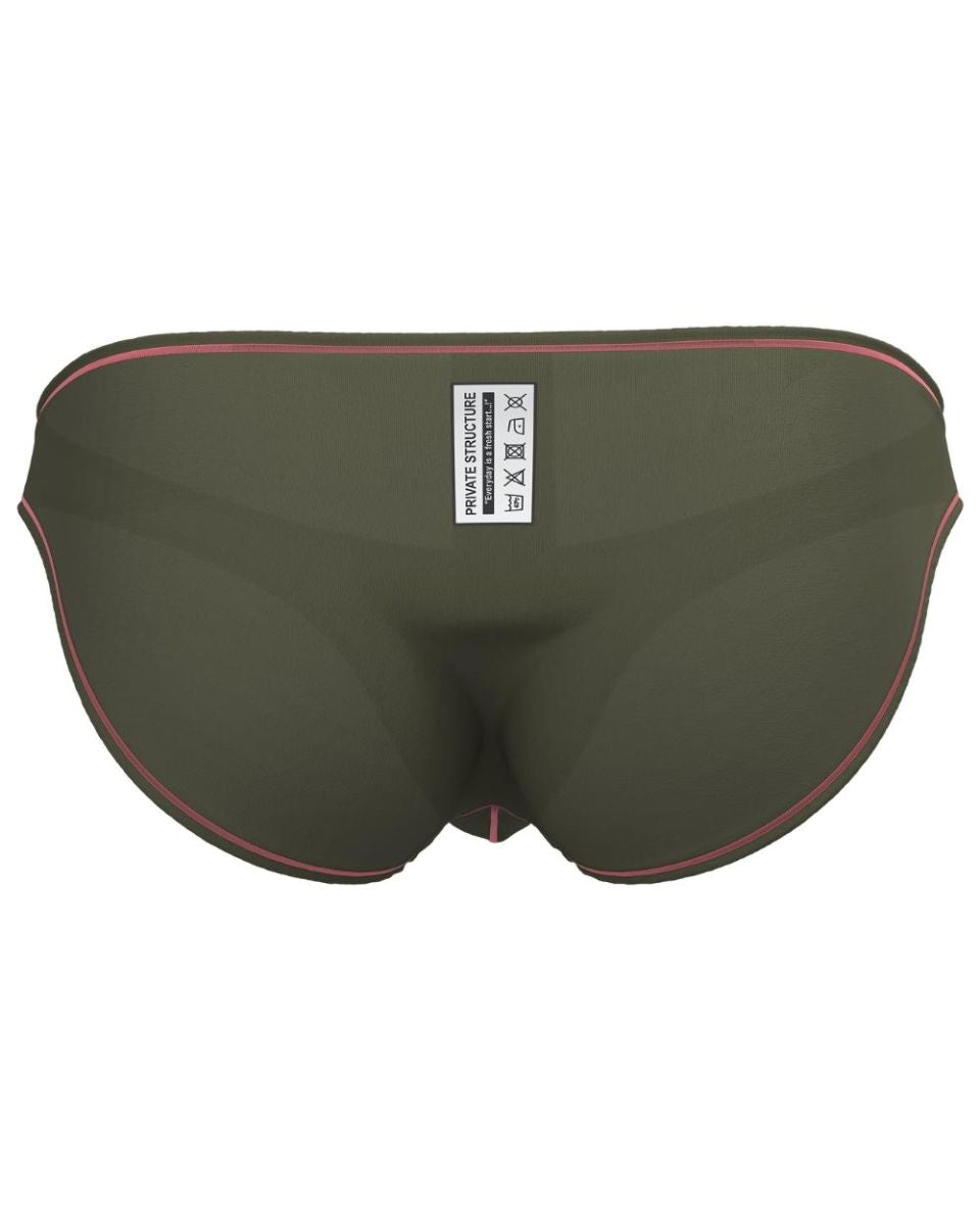 Braguita de bikini Private Structure EPUS4563 Prime Eutopia color oliva
