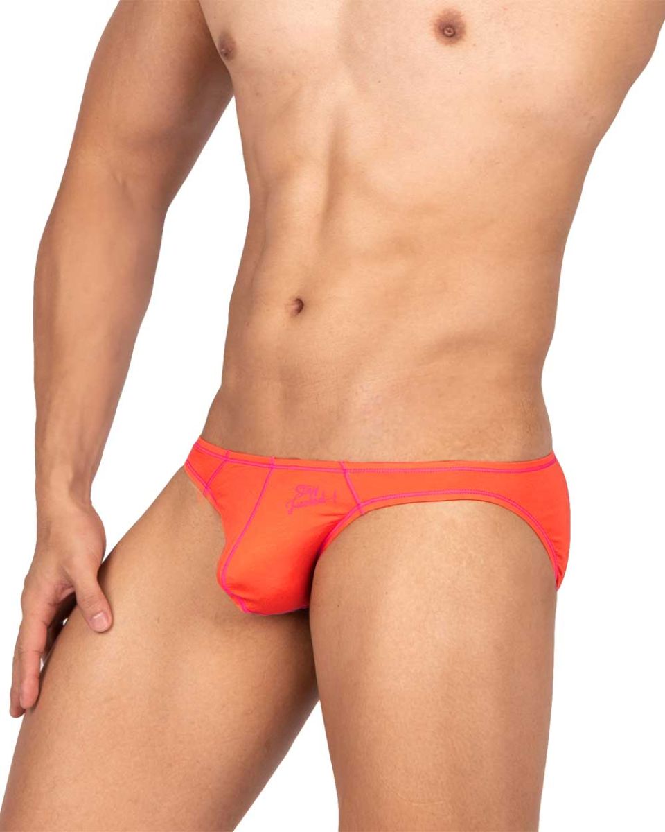 Braguita de bikini Prime Eutopia de estructura privada EPUS4563 color mandarina