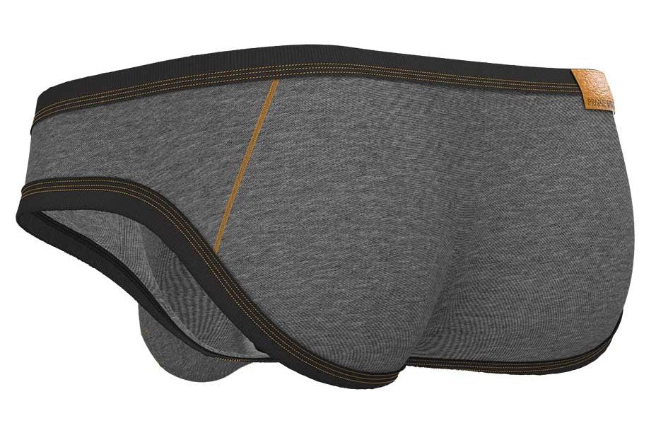 Private Structure LCUT4358 Barn Boy Low Rise Mini Brief Farbe Steingrau
