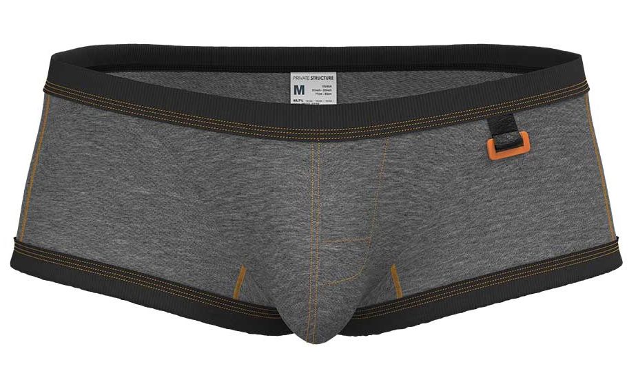 Private Structure LCUT4359 Barn Boy Low Rise Trunk Farbe Steingrau