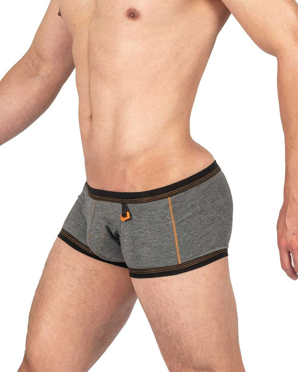 Private Structure LCUT4359 Barn Boy Low Rise Trunk Farbe Steingrau