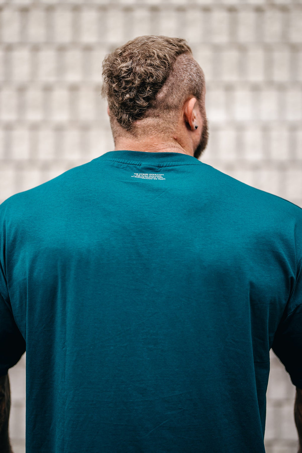 Jed North Men's Energy Oversized T-Shirt - Teal
