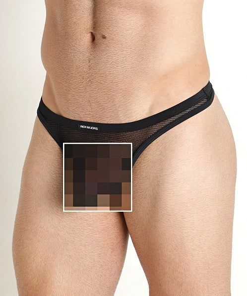 ARMOR MESH THONG